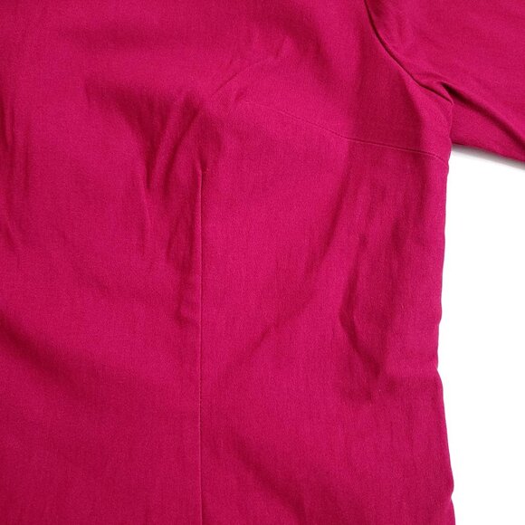 Estelle and Finn Womens Tunic Top Size 2 Magenta 3/4 Sleeve Stretch Lined - Picture 7 of 15